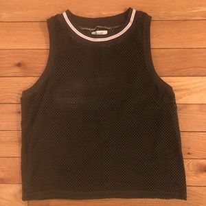 Madewell mesh tank top